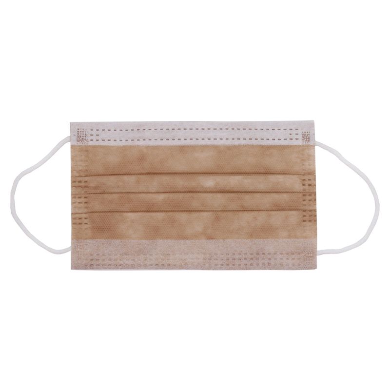ماسک تنفسی بهسا مدل سه لایه bsa 05 cr بسته 5 عددی